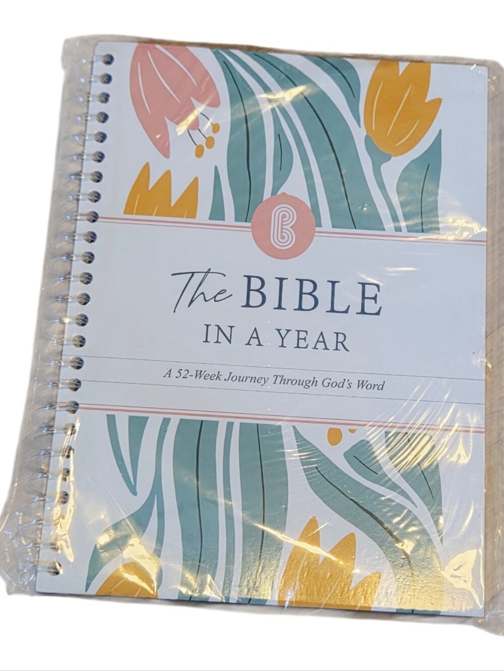 The Bible In A Year Spiral Journal -study Guide Planner